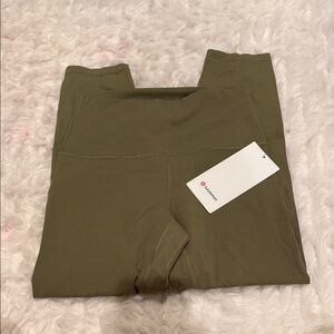 lululemon athletica Olive Green Leggings